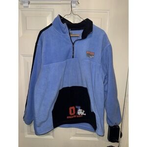 Fleece Jacket Men's Large Vintage Big Creek Clothing Co. Quarter Zip (WTF44)